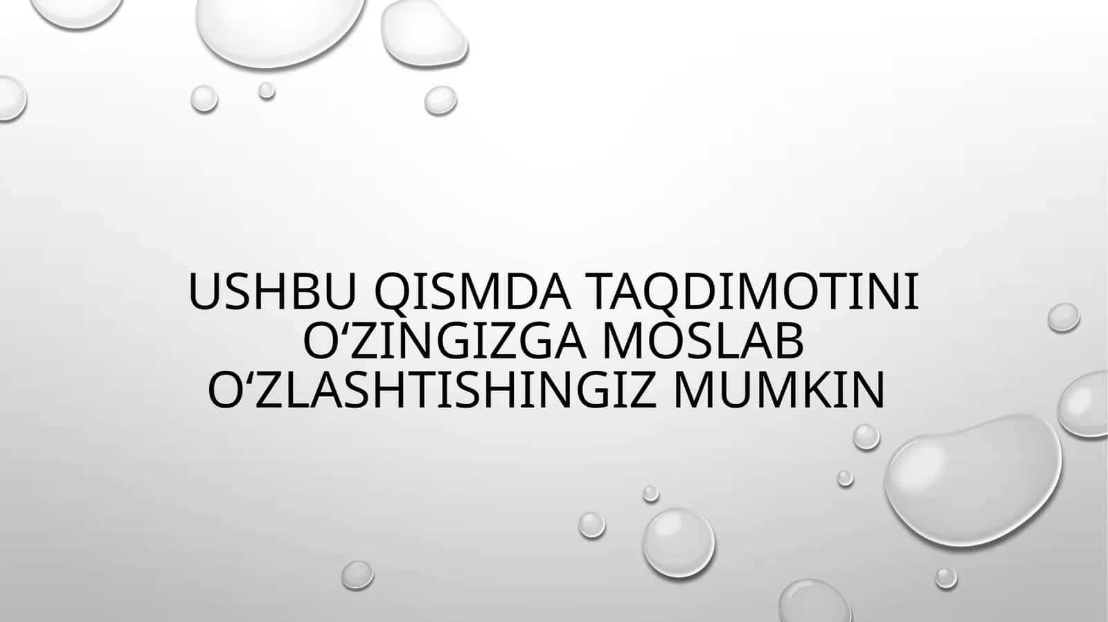 Hafvfli holatlarda xavfszlikka rioya qilish