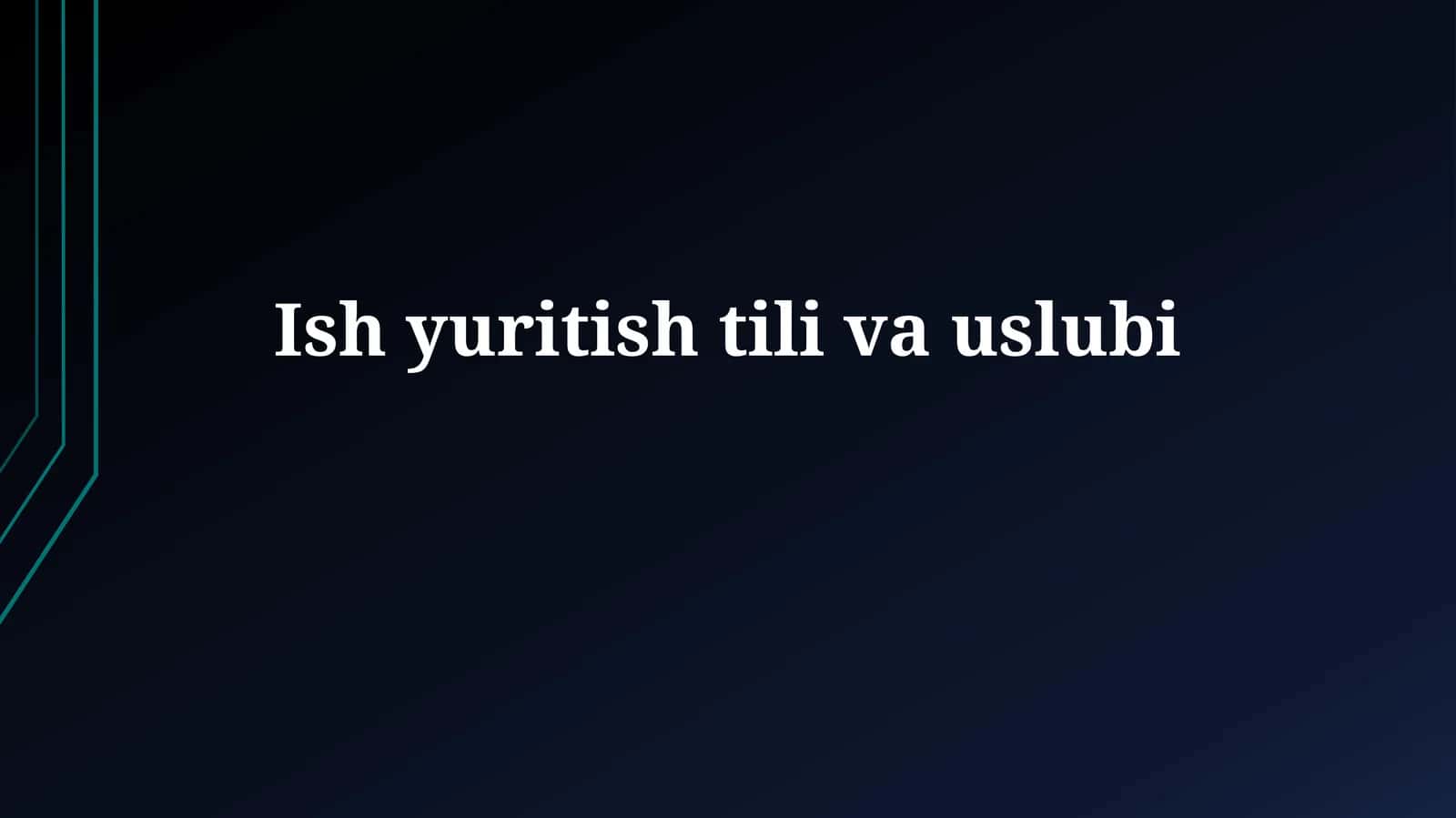Ixtisoslashgan atamalar (ROI, KPI, SWOT)