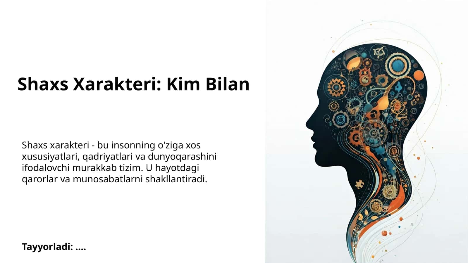 Shaxs Xarakteri: Kim Bilan