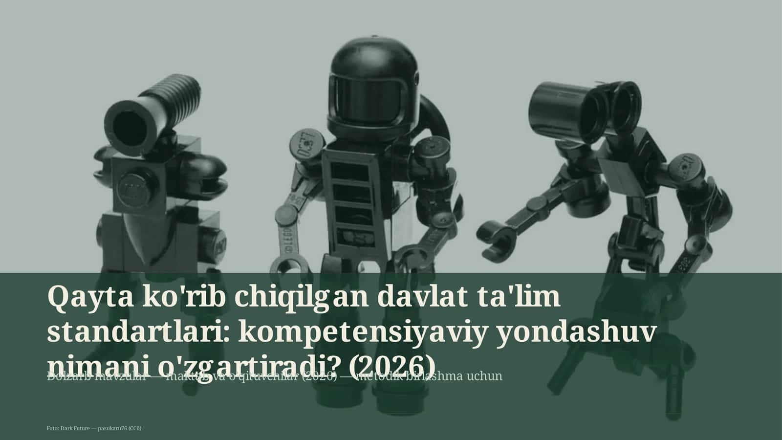 Dolzarb mavzular — maktab va o'qituvchilar (2026) — metodik birlashma uchun