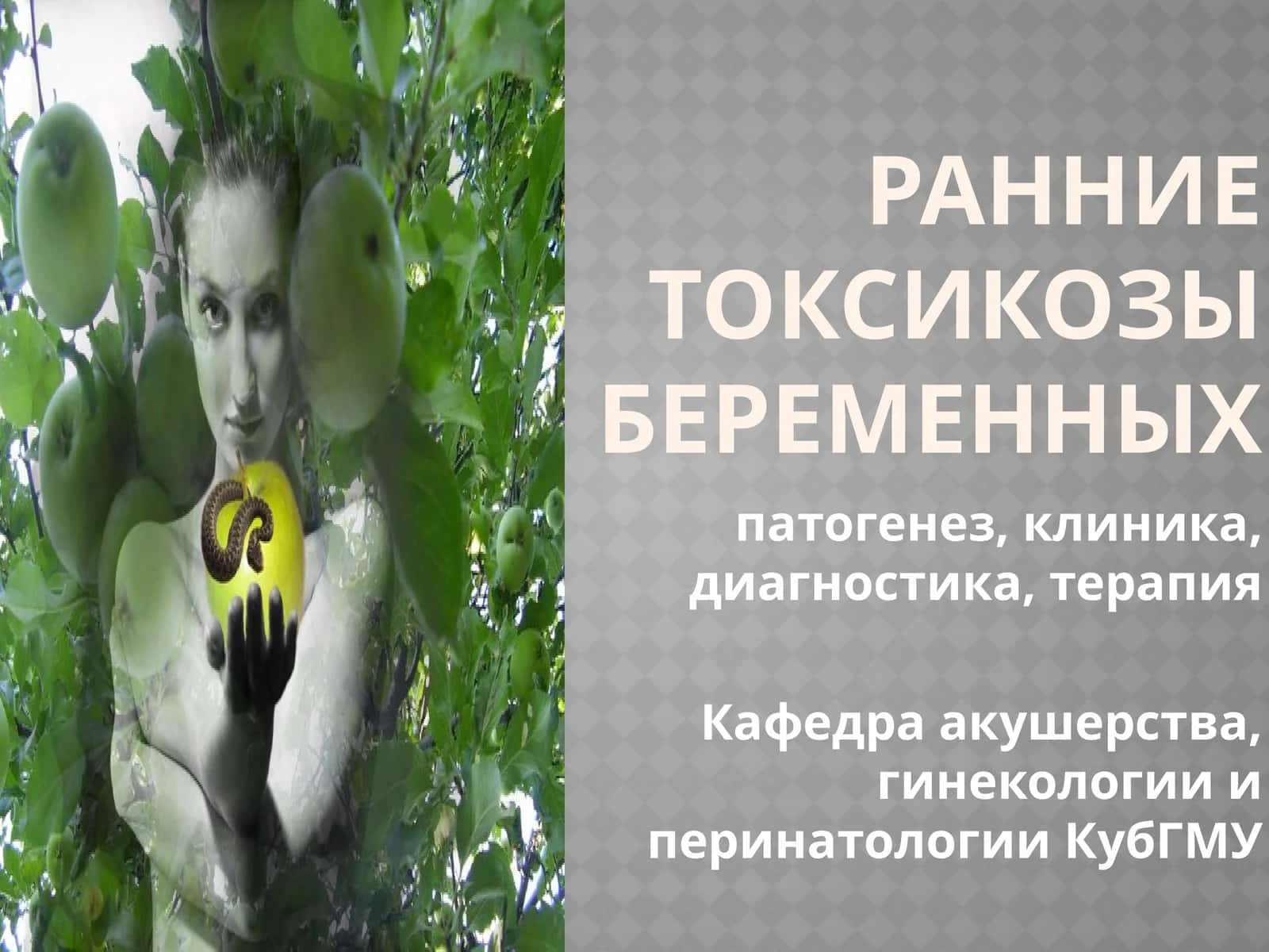 РАННИЕ ТОКСИКОЗЫ БЕРЕМЕННЫХ