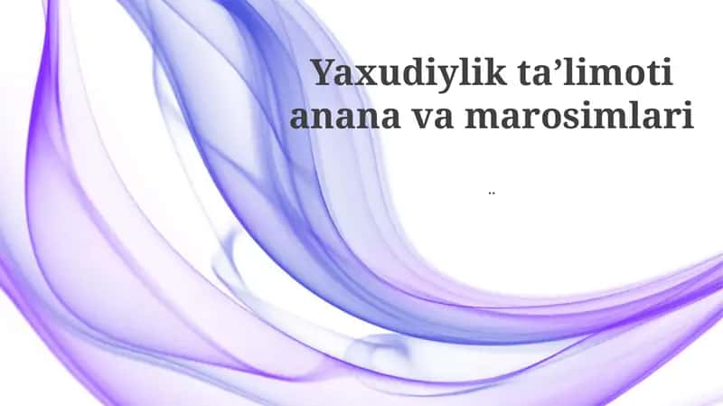 Hayot davrasi voqealari