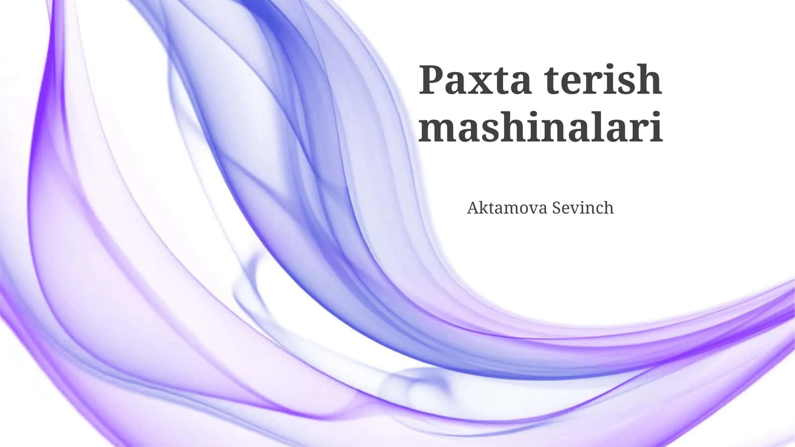 Paxta terish mashinalari
