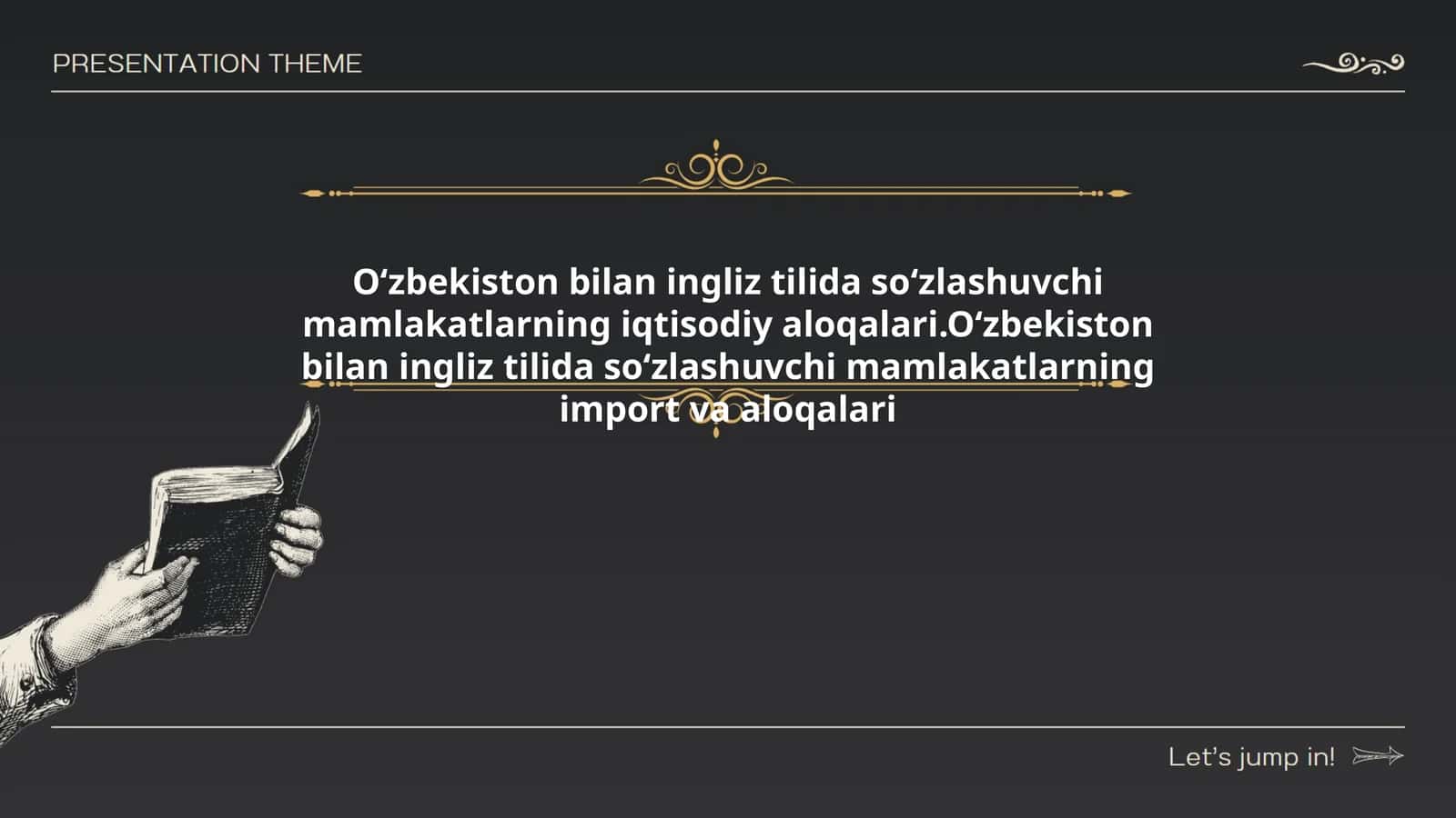 Oʻzbekiston bilan ingliz tilida soʻzlashuvchi mamlakatlarning iqtisodiy aloqalari