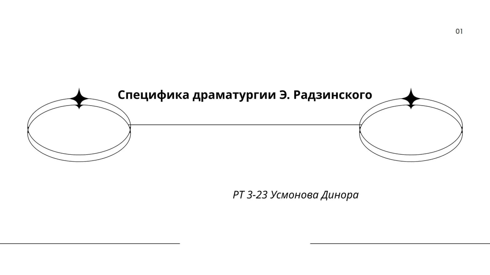 Специфика драматургии Э. Радзинского