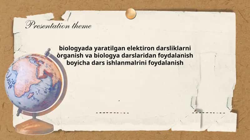 Elektron biologiya darsliklarining tuzilishi va moduli tahlili