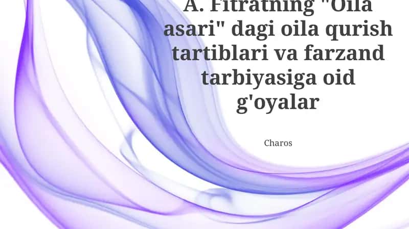 "Oila asari"