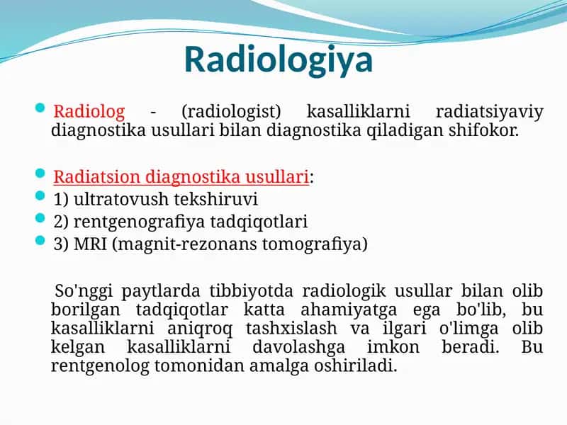 Radiologiya