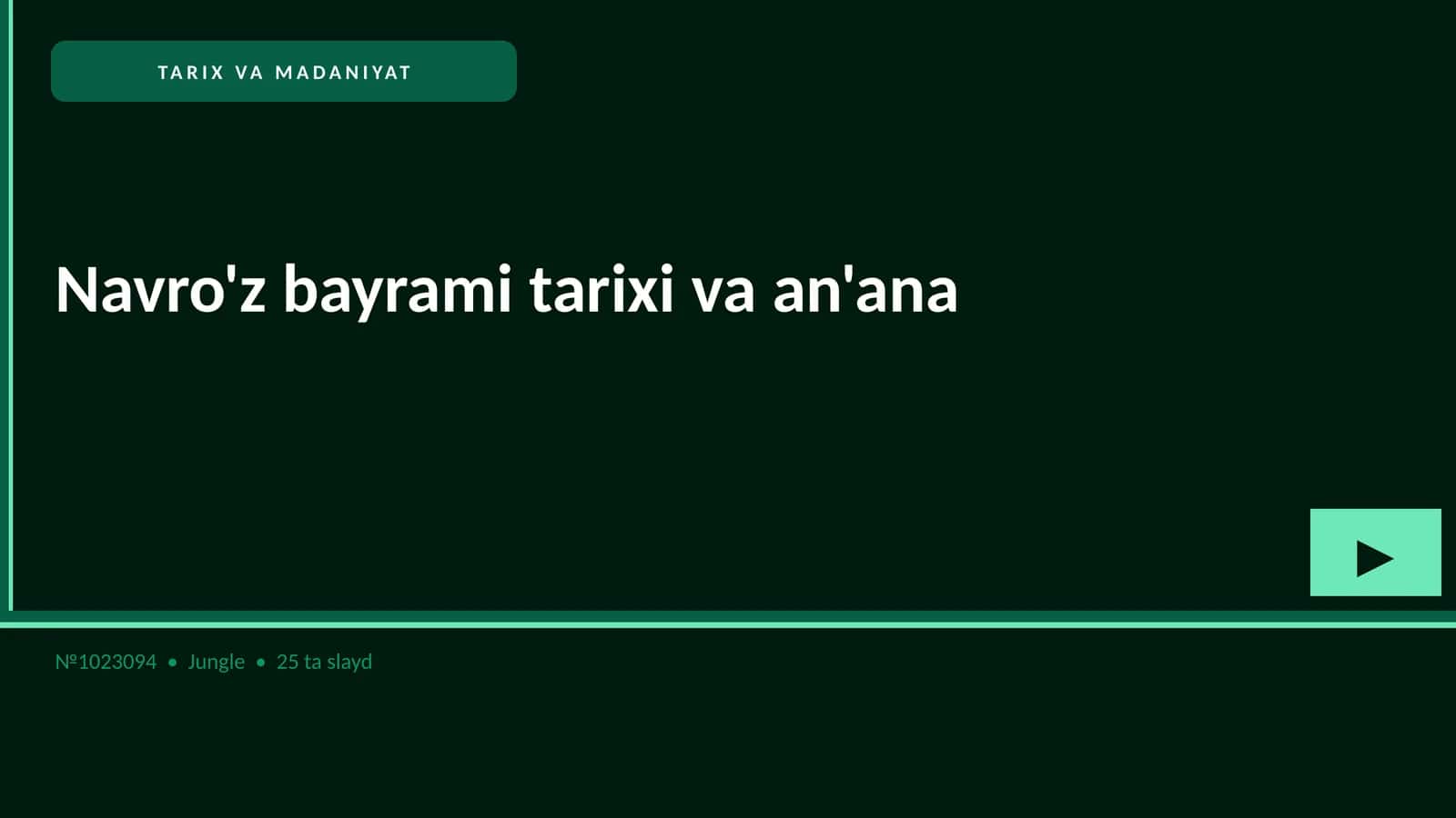 Navro'z bayrami tarixi va an'ana