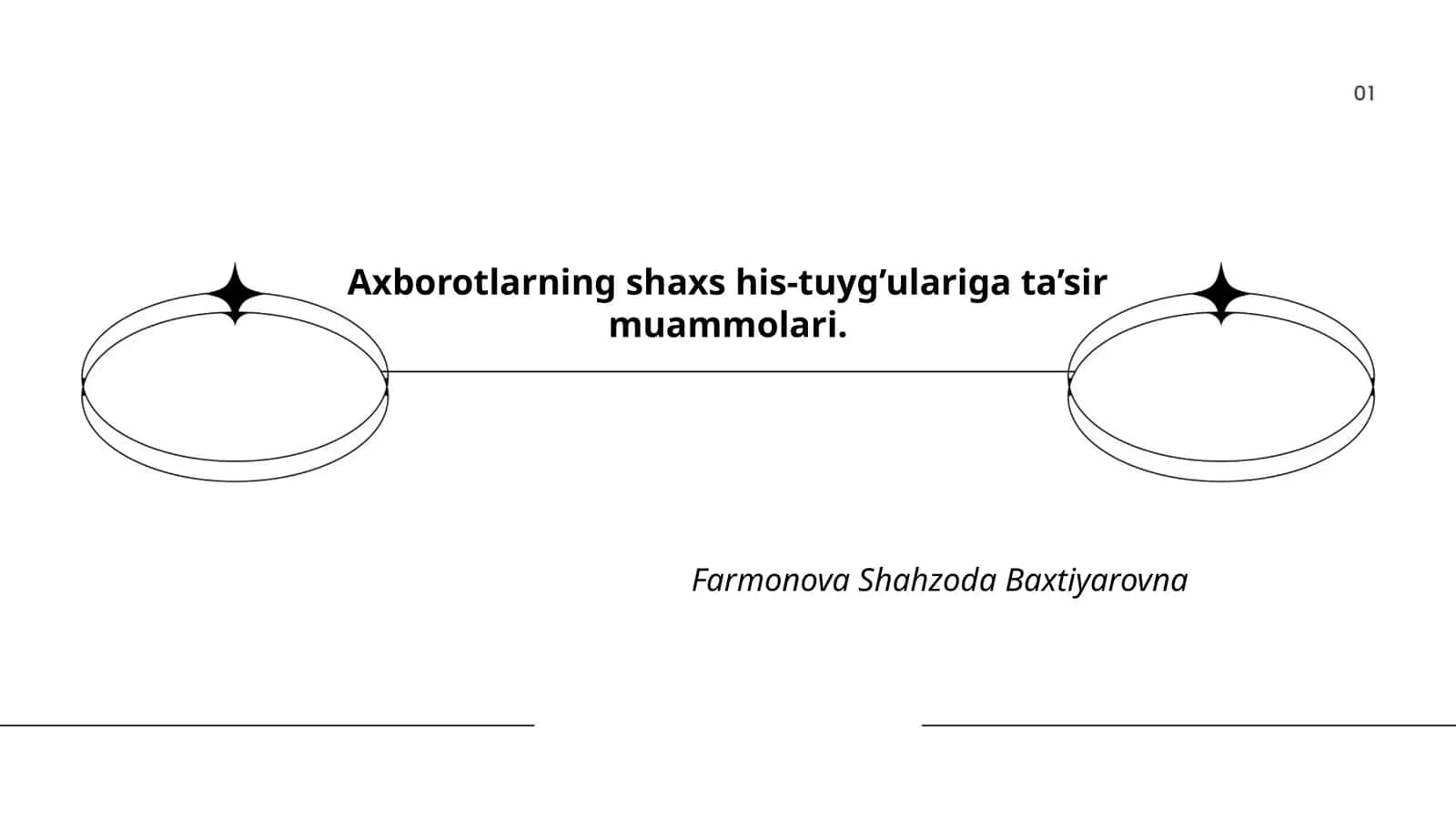 Axborotlarning shaxs his-tuyg’ulariga ta’sir muammolari