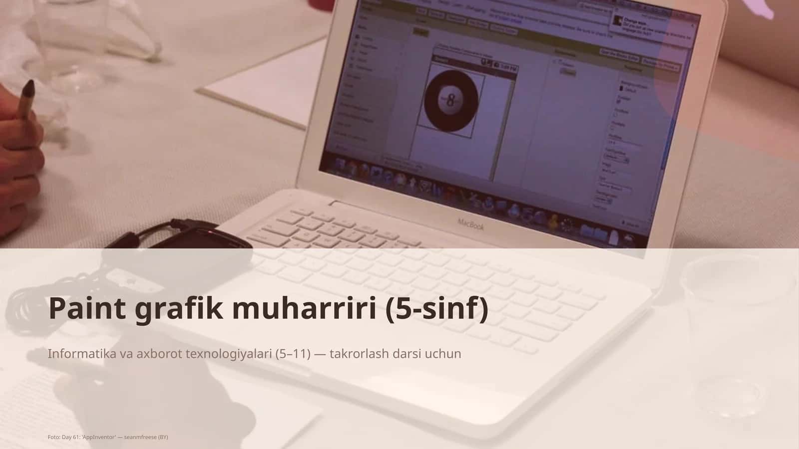 Paint grafik muharriri (5-sinf)