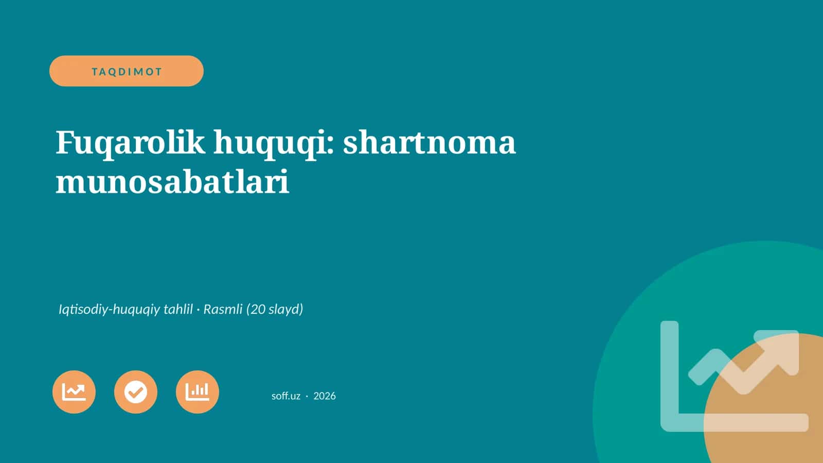 Fuqarolik huquqi: shartnoma munosabatlari