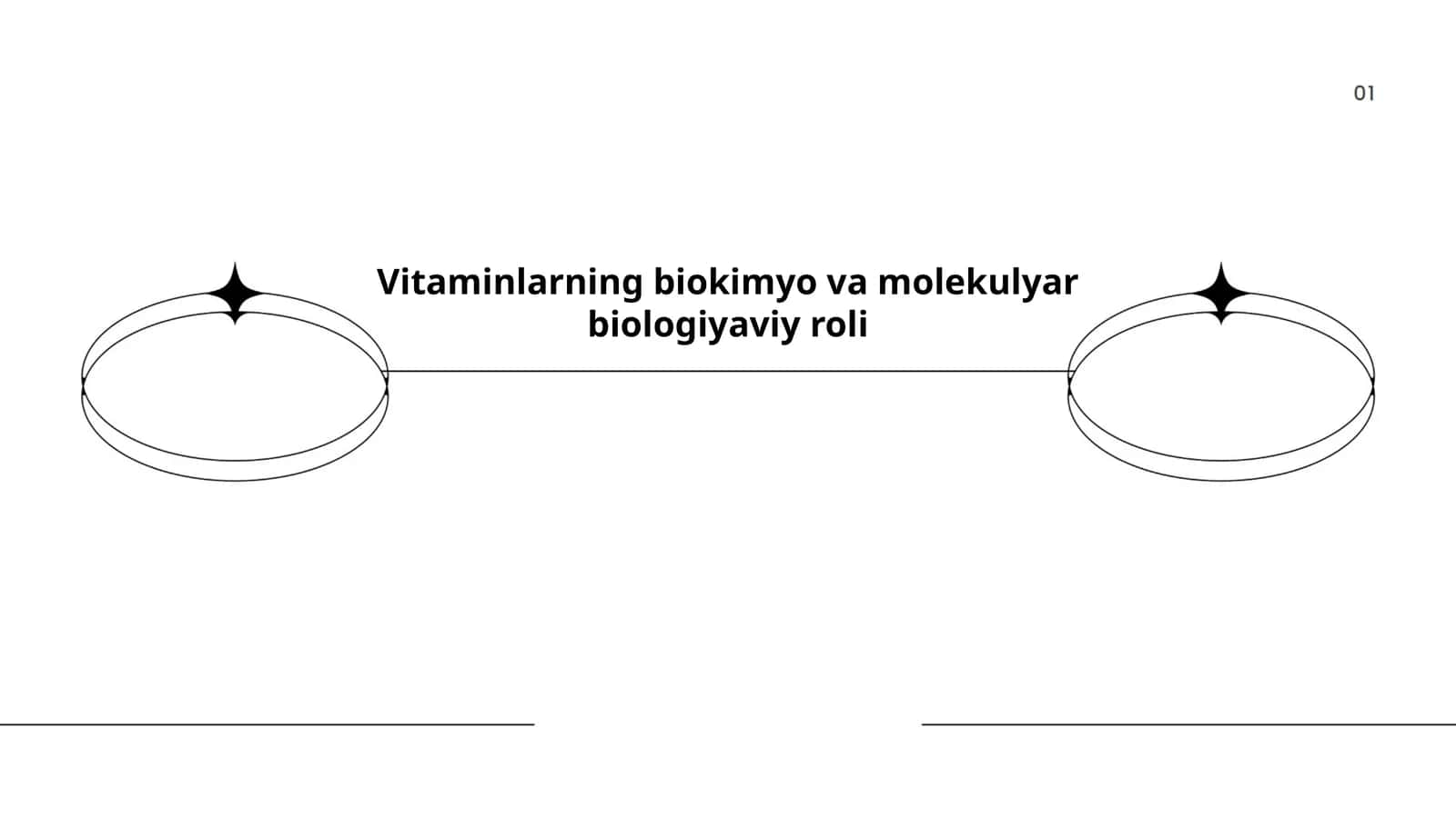 Vitaminlarning biokimyo va molekulyar biologiyaviy roli