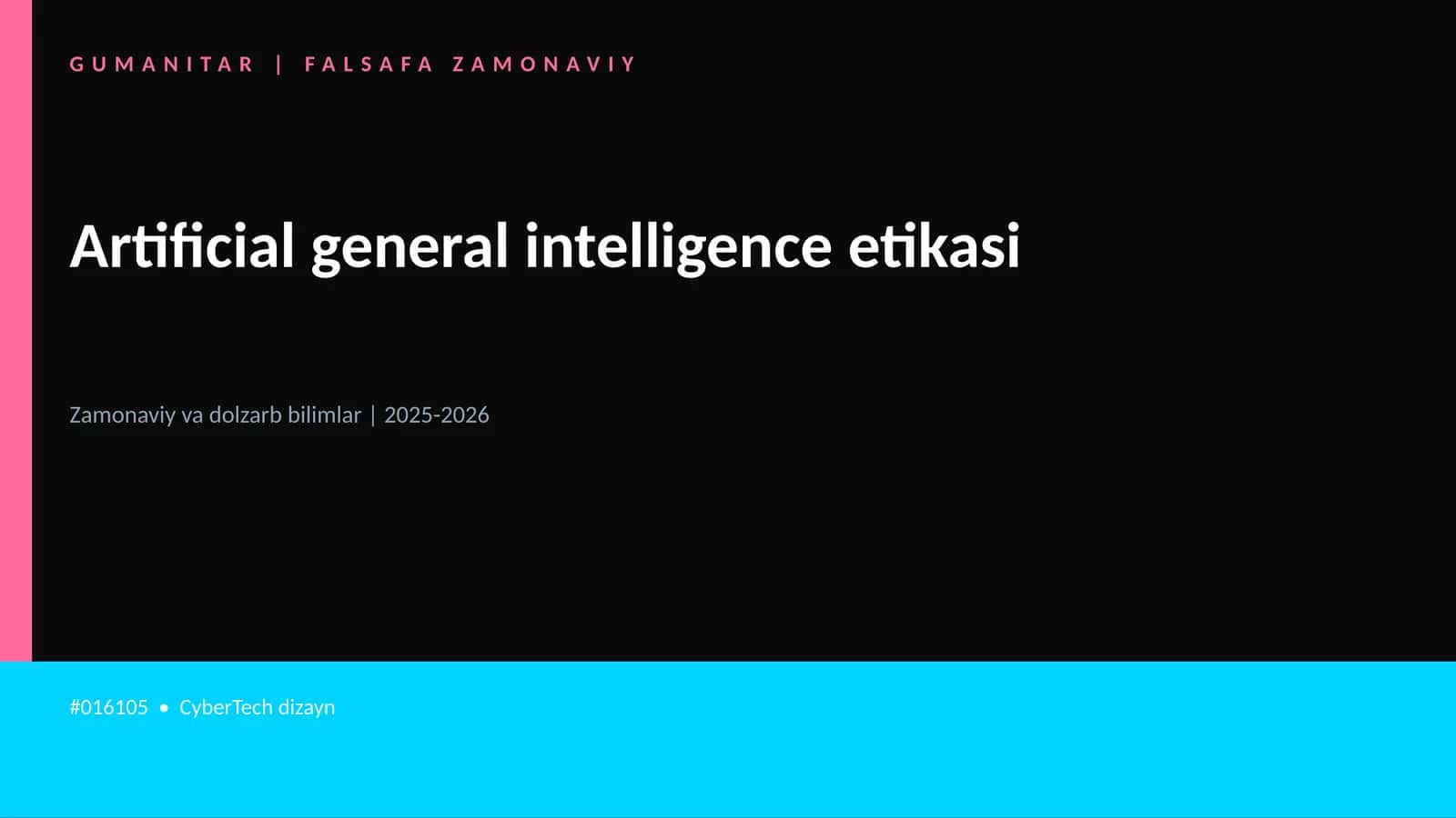 Artificial general intelligence etikasi
