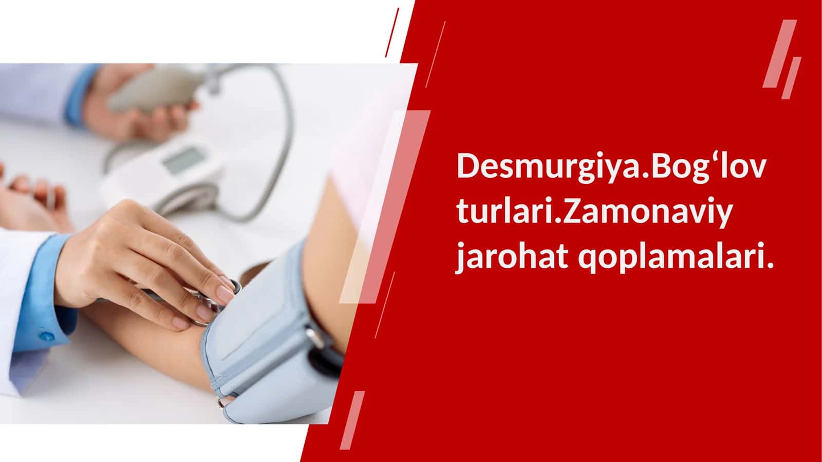 desmurgiya bog'lov turlari