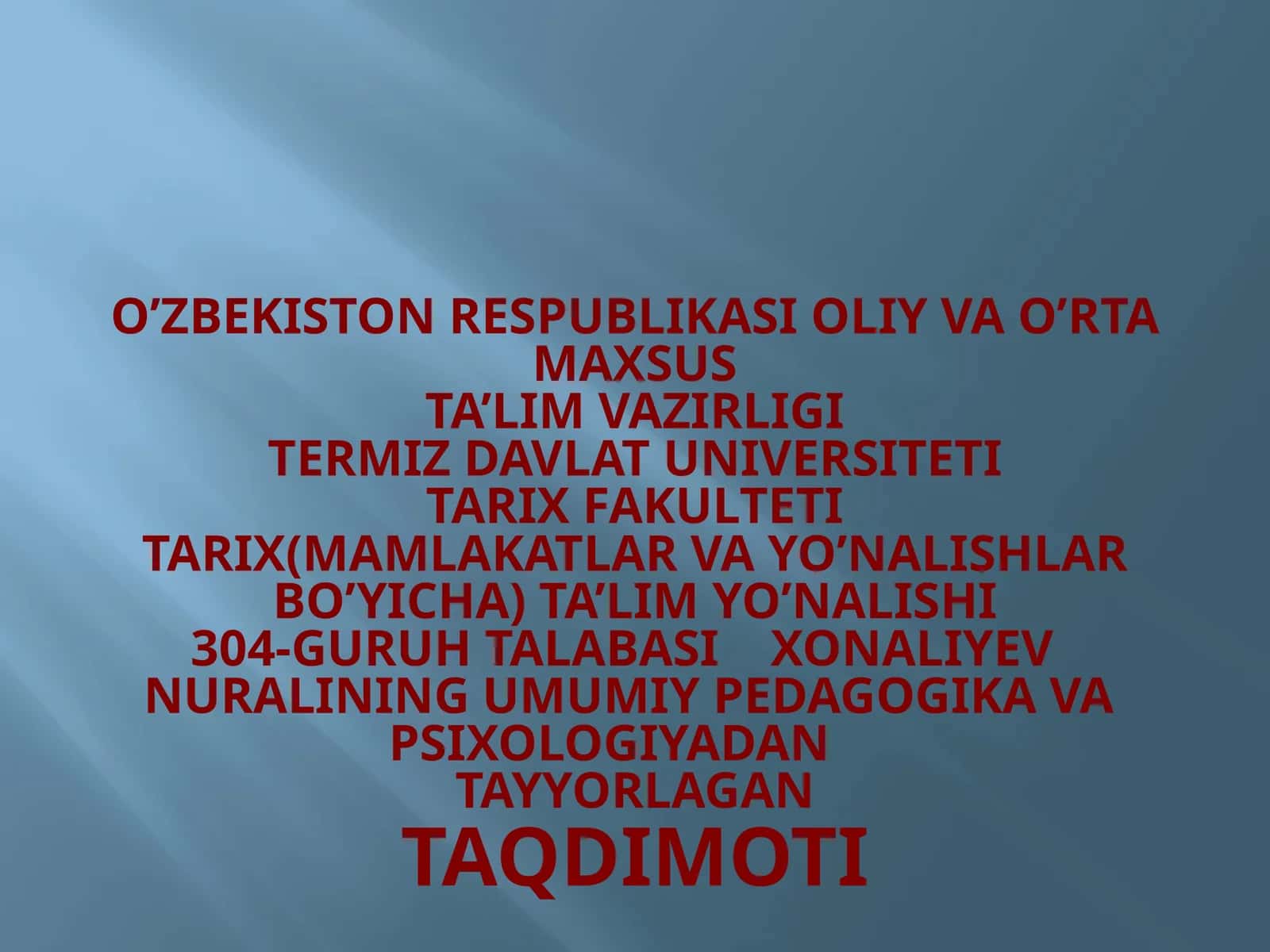 Yosh davrlari psixologiyasi faniga kirish, prinsiplari, vazifalari, tadqiqot usullari