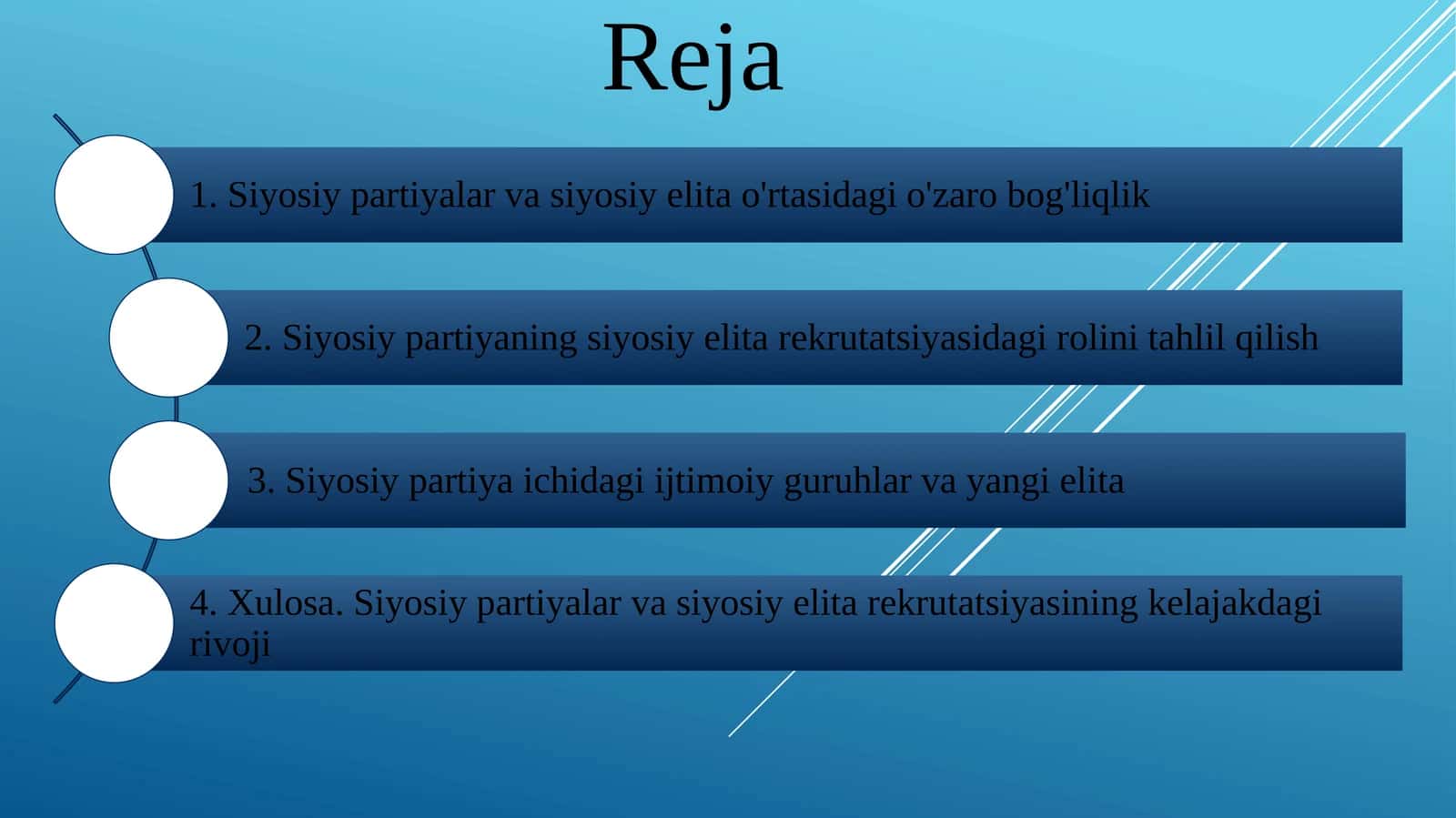 Siyosiy partiyalar va siyosiy elita