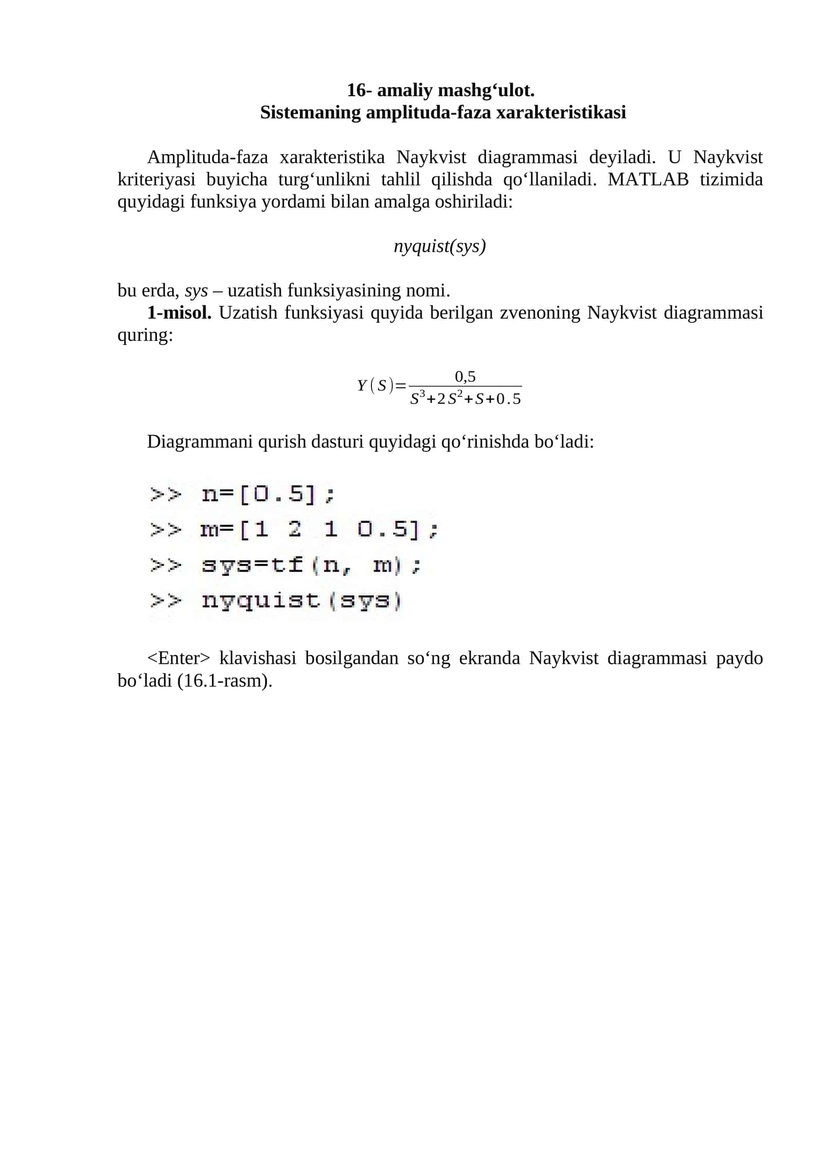Naykvist diagrammasi