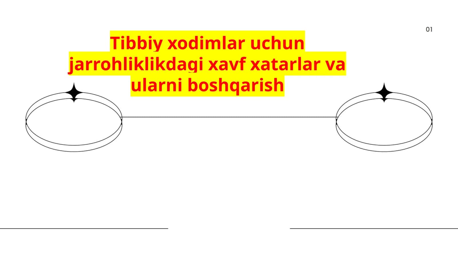 Tibbiy xodimlar uchun jarrohliklikdagi xavf xatarlar va ularni boshqarish