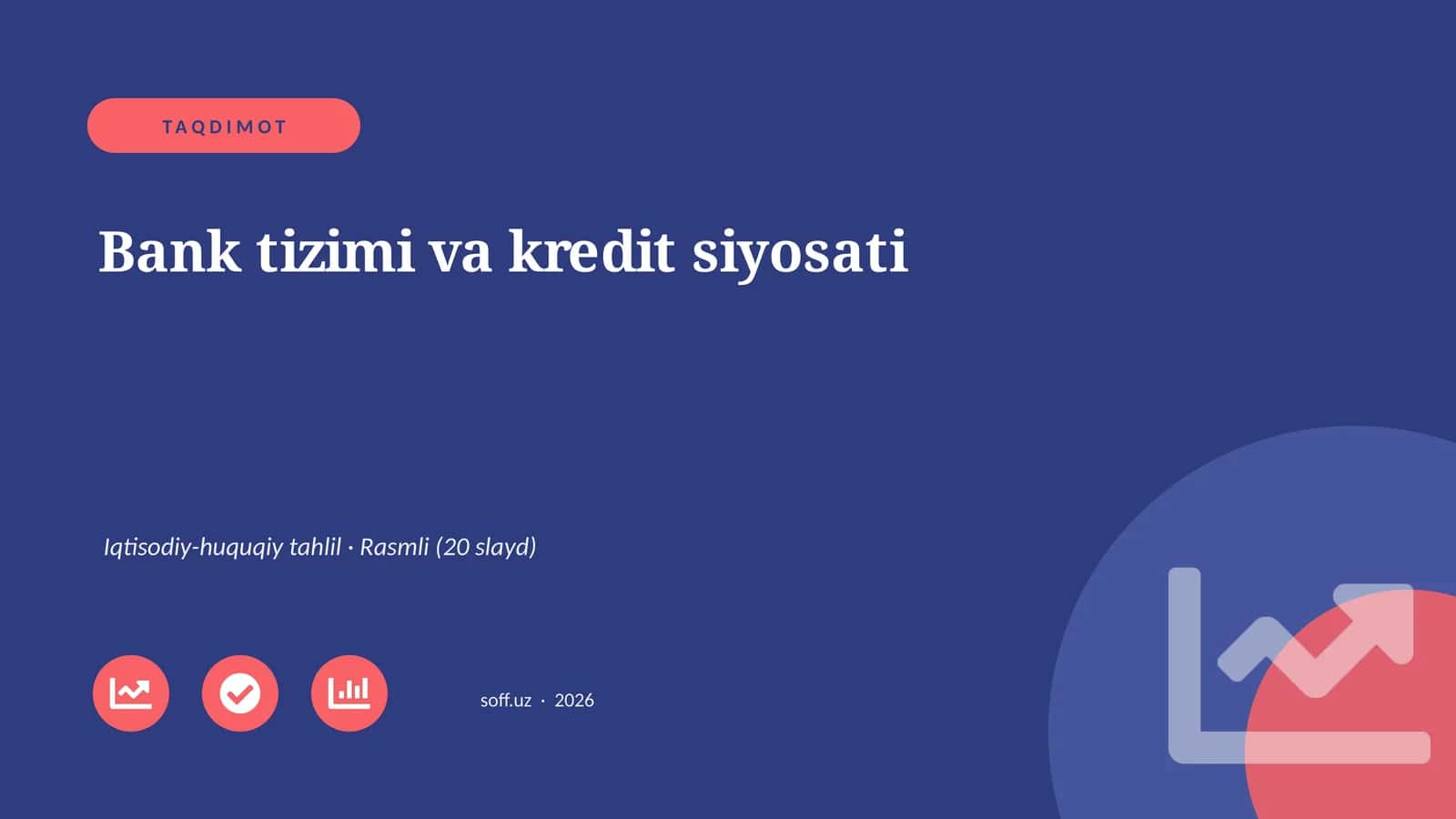 Bank tizimi va kredit siyosati