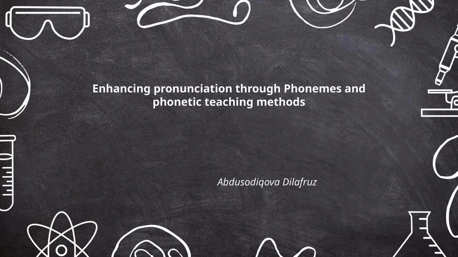 Phonemes and Phonetic Teaching Methods