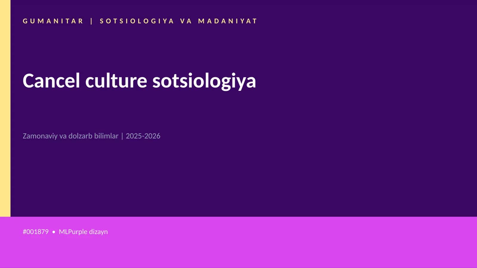 Cancel culture sotsiologiya