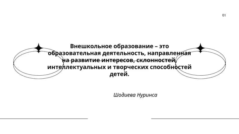 Внешкольное образование