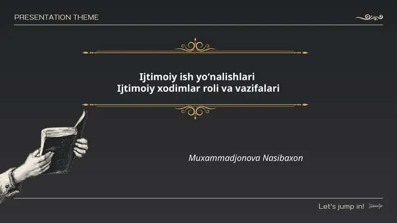 Ijtimoiy ish yoʻnalishlari