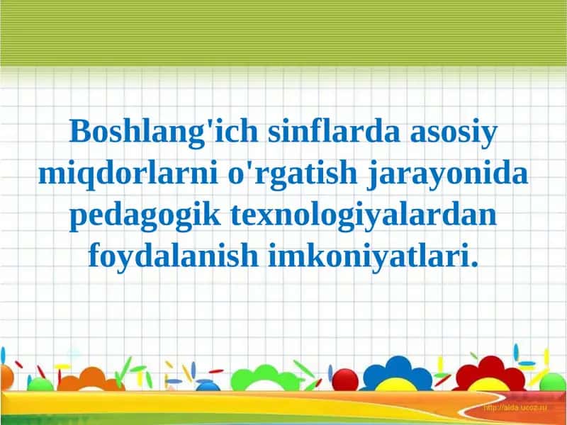 Pedagogika texnologiyalari