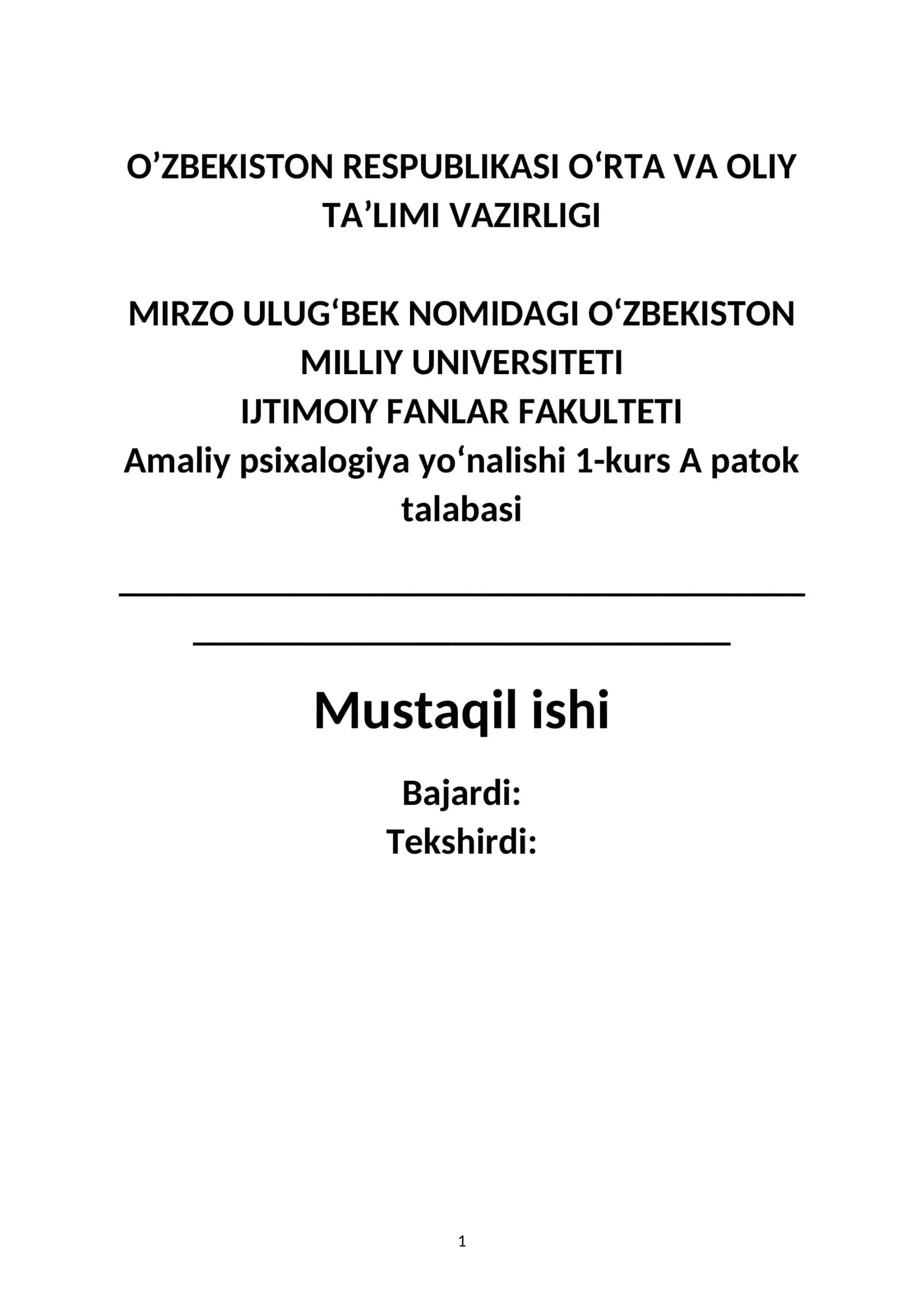 SHAXSNING EVOLYUTSION RIVOJLANISHI, TARBIYASI VA IJTIMOIYLASHUVI