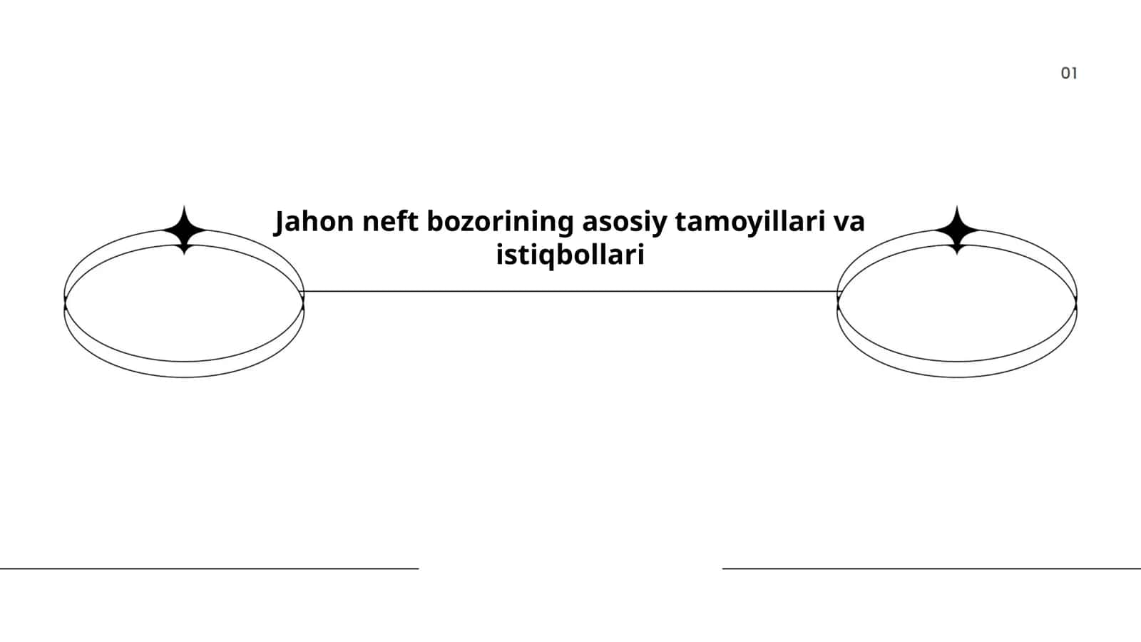 Jahon neft bozorining asosiy tamoyillari va istiqbollari