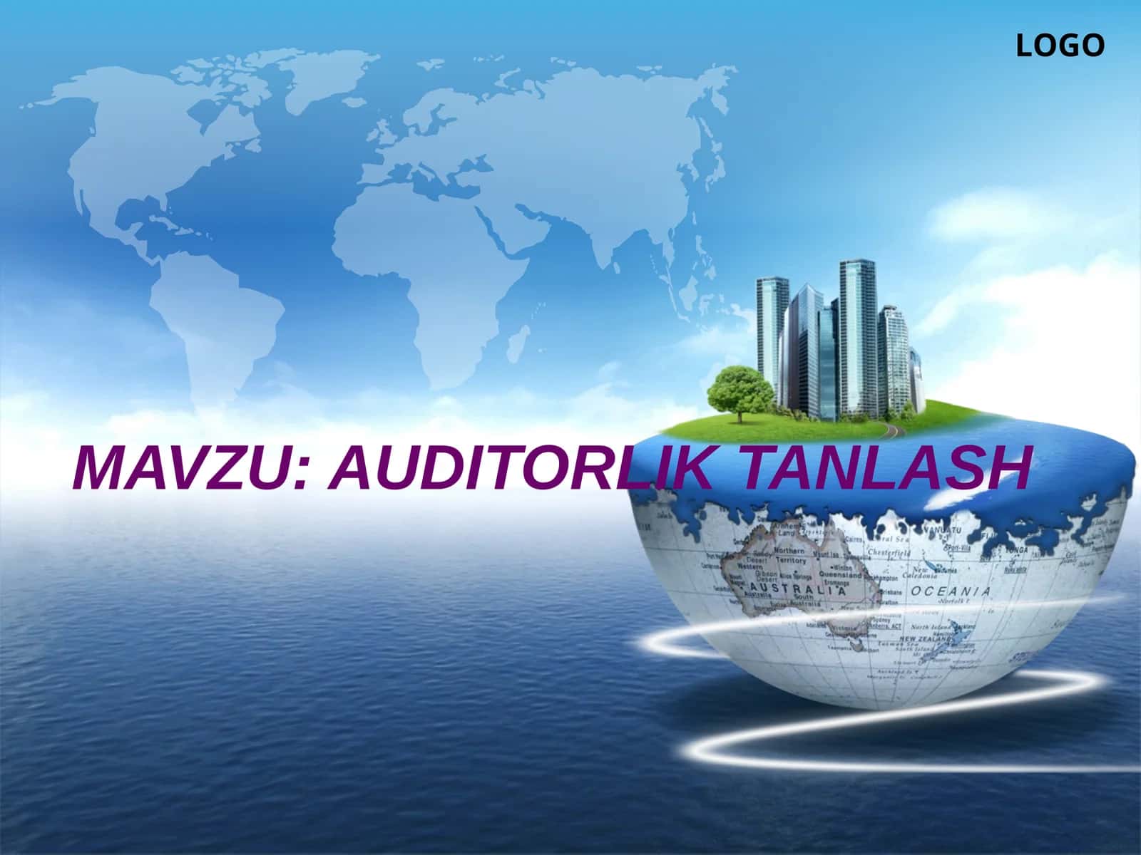 AUDITORLIK TANLASH