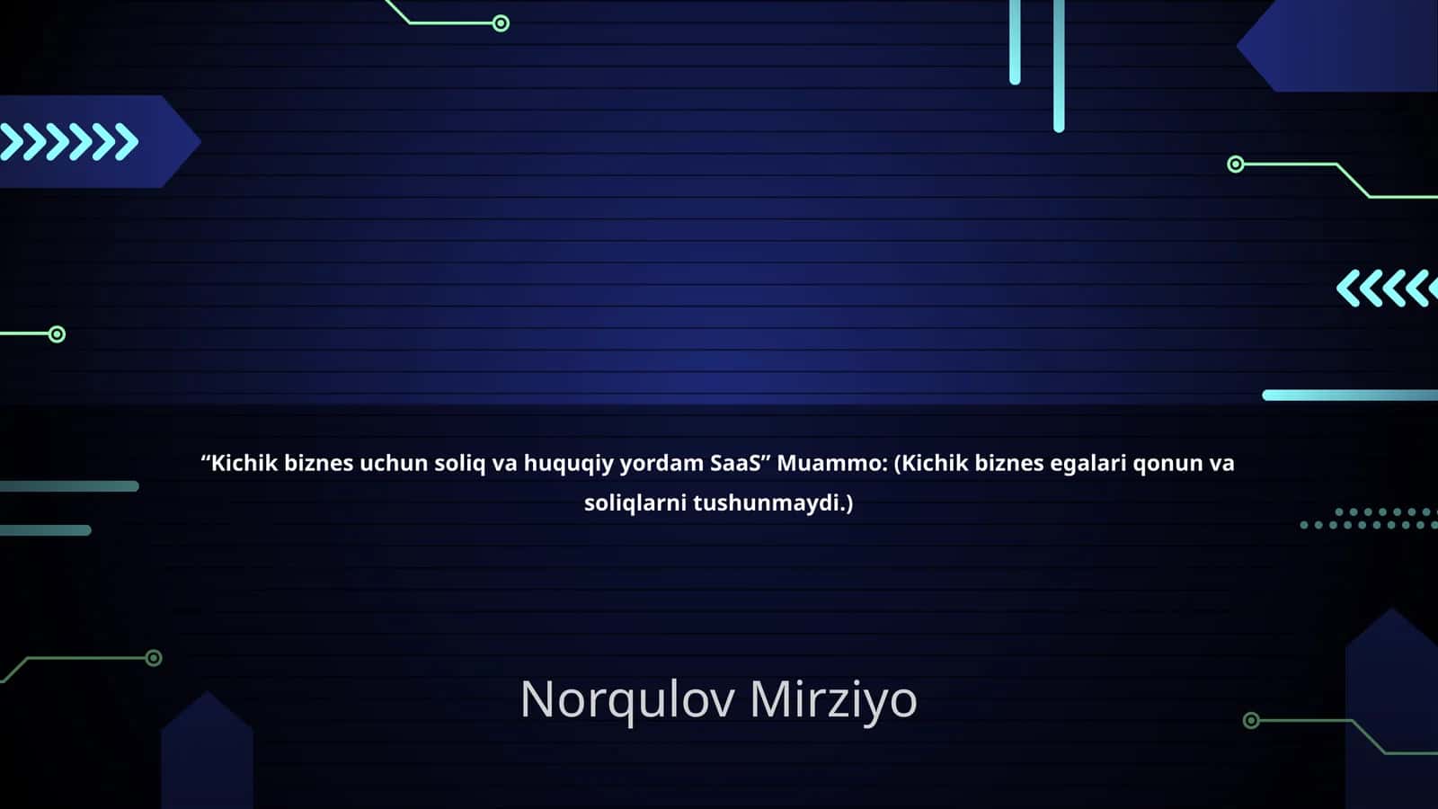 Kichik biznes uchun soliq va huquqiy yordam SaaS
