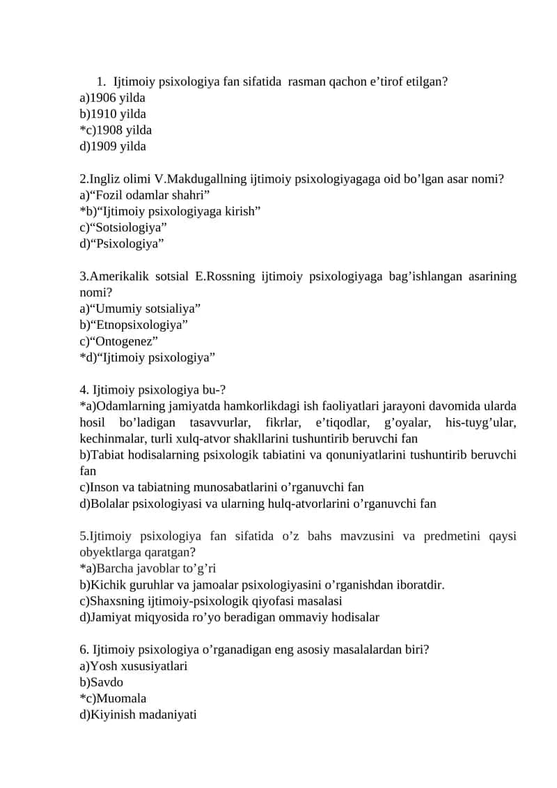 Ijtimoiy psixologiya