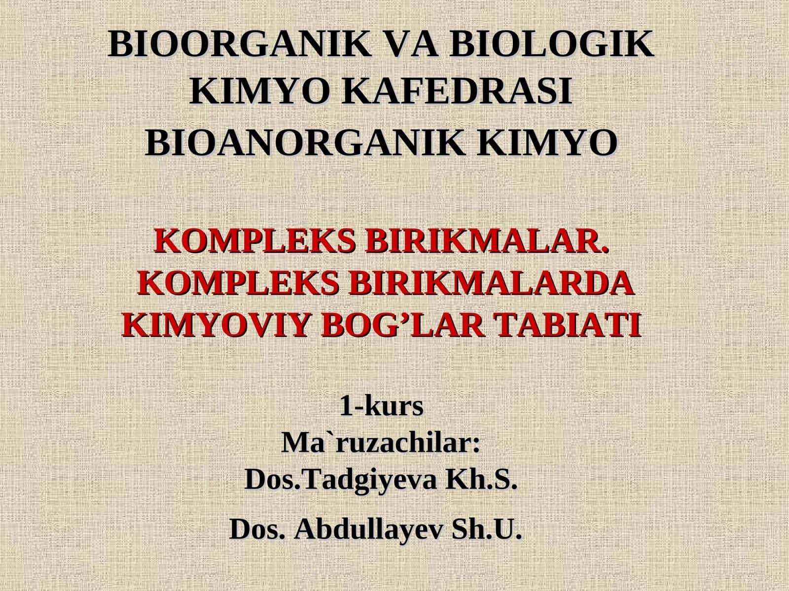 Metallofermentlar ta'siri