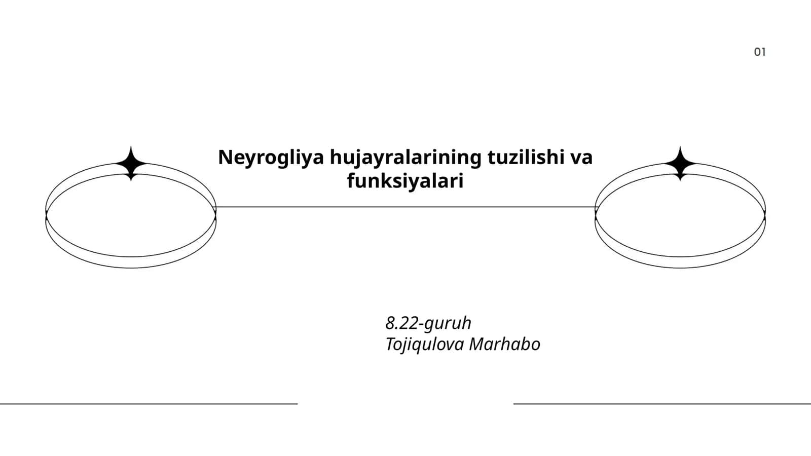 Neyrogliya hujayralarining tuzilishi va funksiyalari