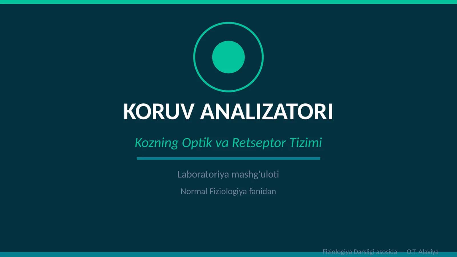 Koruv analizatori