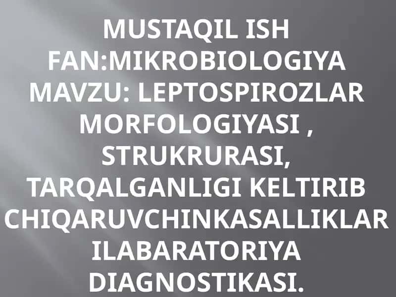 Mikrobiologiya