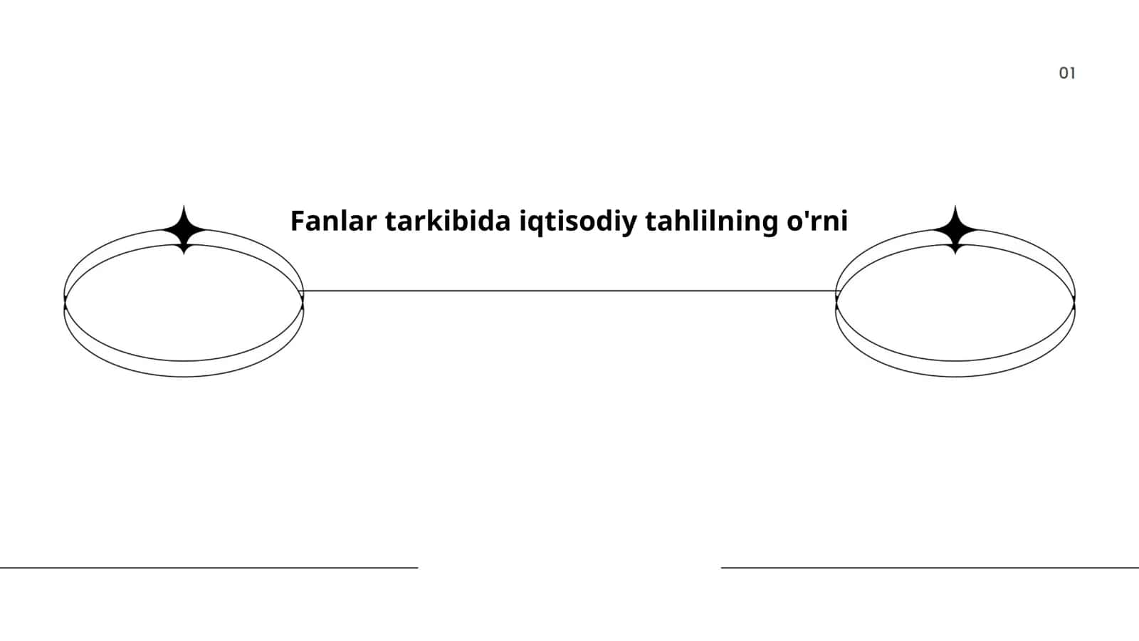 Fanlar tarkibida iqtisodiy tahlilning o'rni