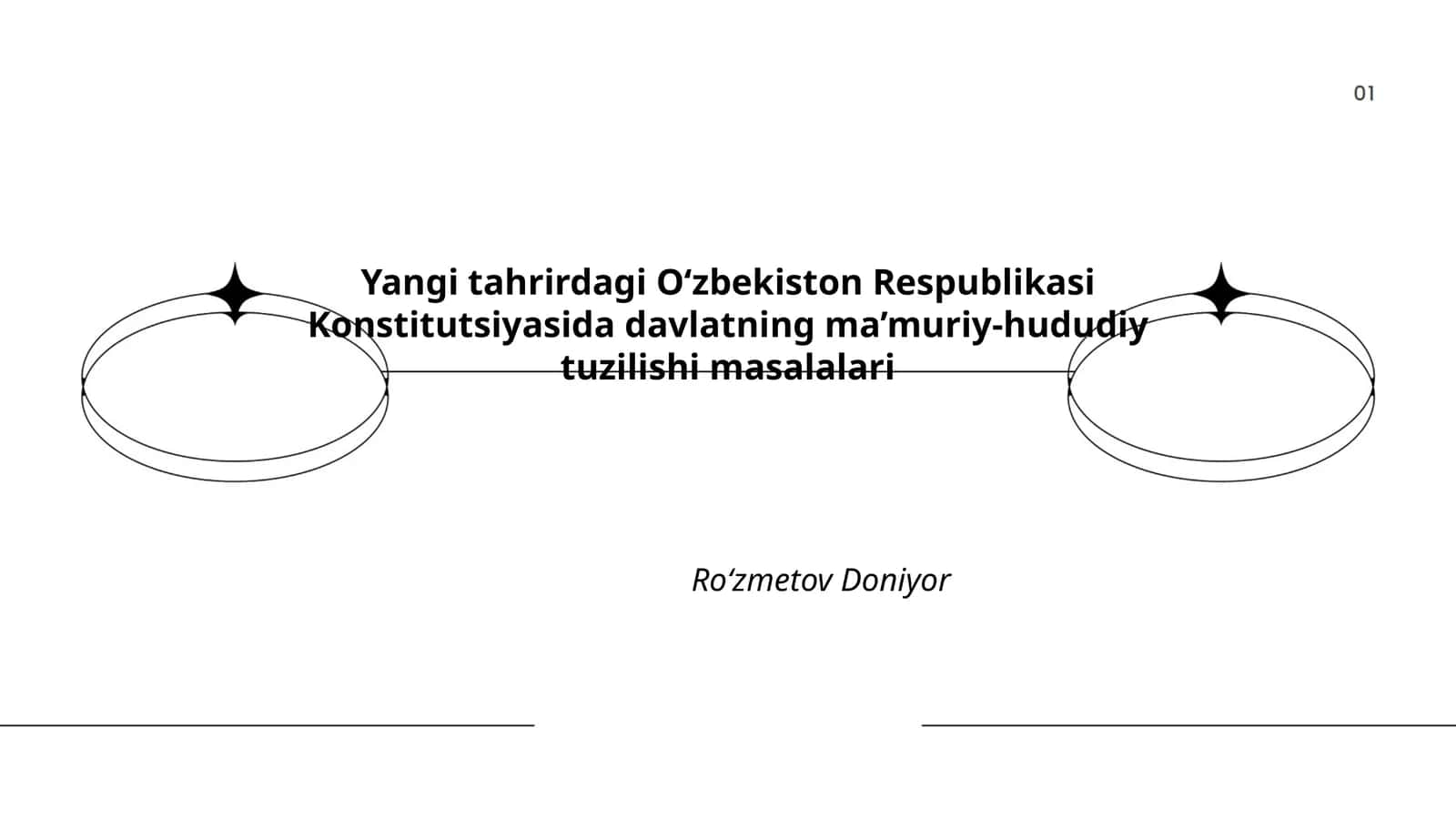 Yangi tahrirdagi O‘zbekiston Respublikasi Konstitutsiyasida davlatning ma’muriy-hududiy tuzilishi masalalari