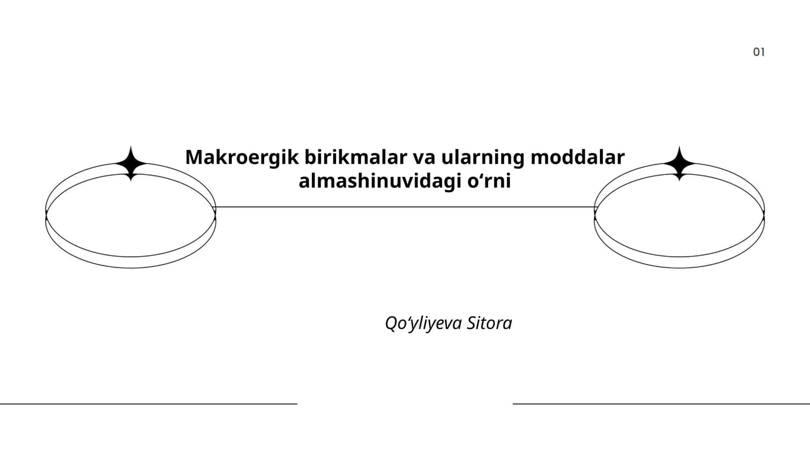Makroergik birikmalar va ularning moddalar almashinuvidagi oʻrni