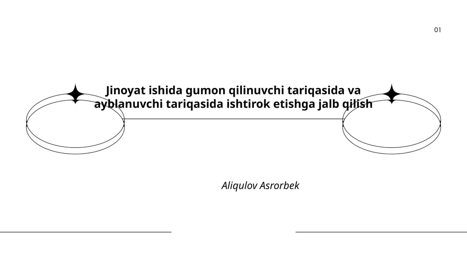 Jinoyat Qonunchiligi Asoslari