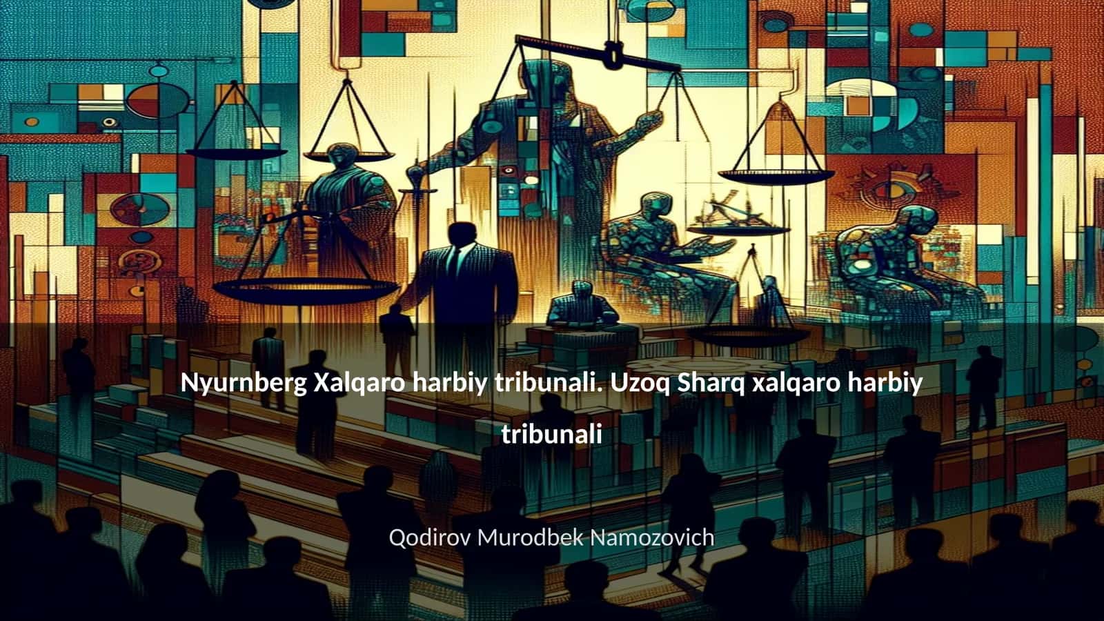 Nyurnberg Xalqaro harbiy tribunali