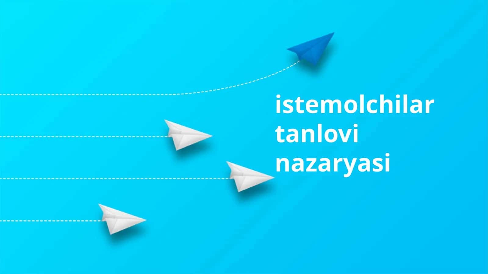 iste'molchilar tanlovi nazaryasi