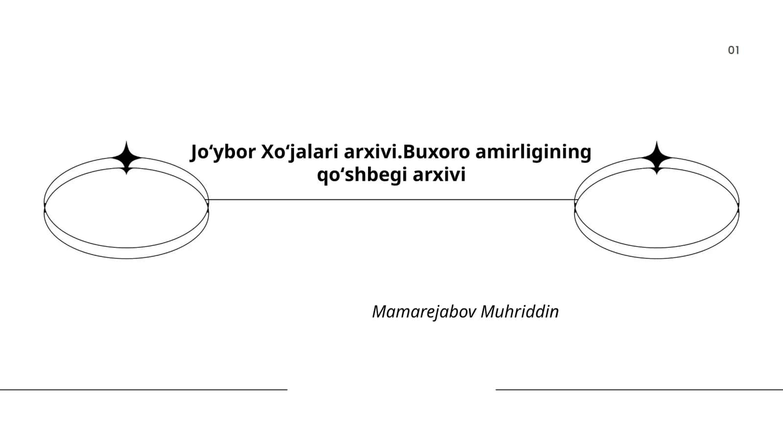 Joʻybor Xoʻjalari arxivi.Buxoro amirligining qoʻshbegi arxivi
