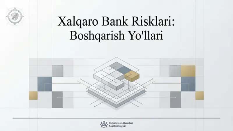 xalqaro bank risklari: Boshqarish yo'llari nomli 17 betdan iborat taqdimot