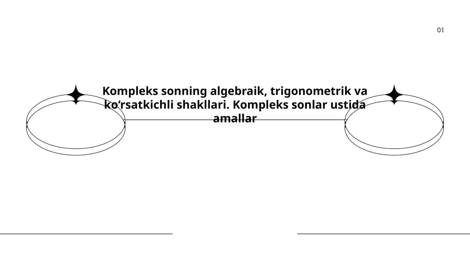 Kompleks sonning algebraik, trigonometrik va ko‘rsatkichli shakllari