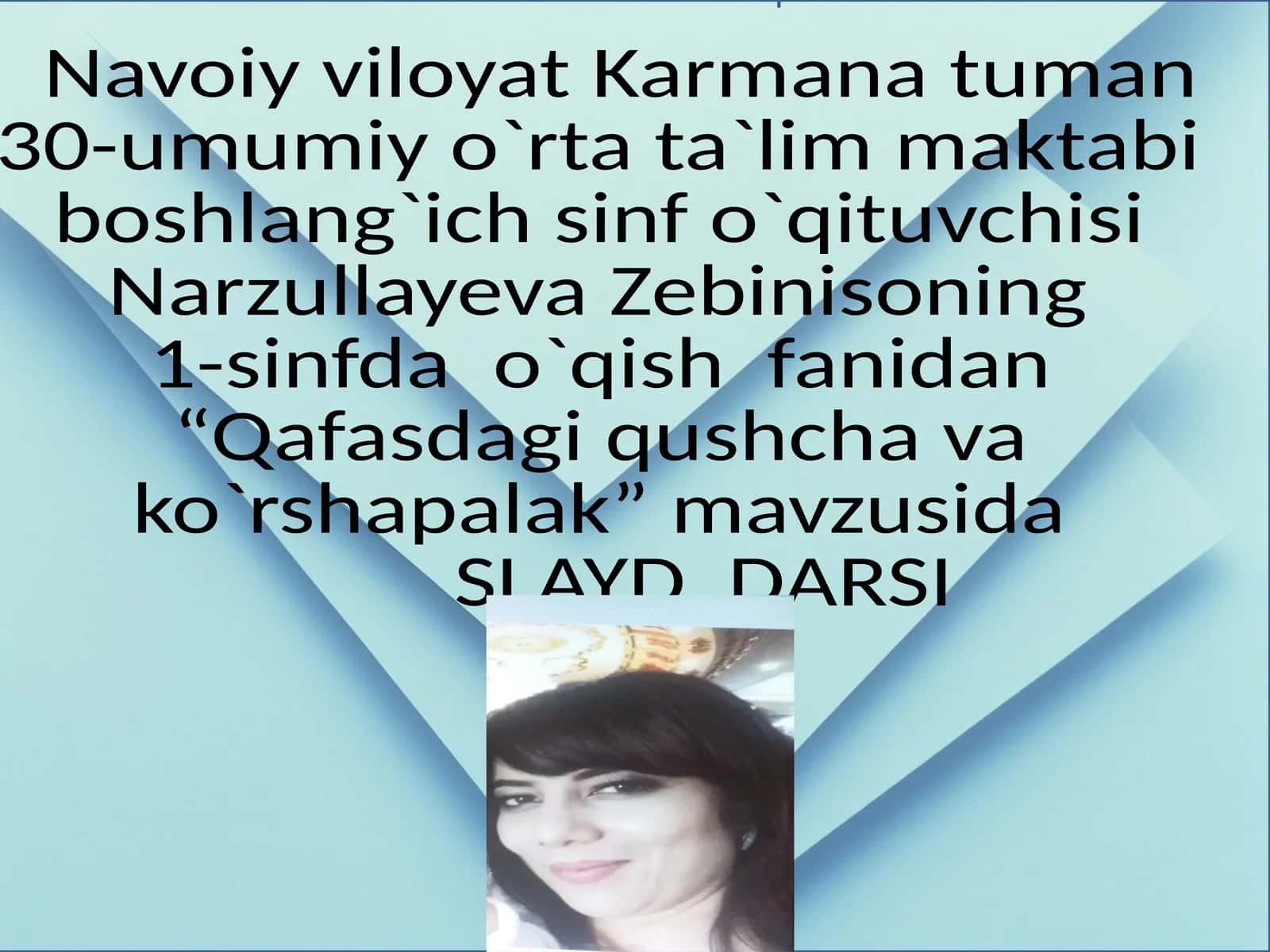 Qafasdagi qushcha va ko`rshapalak
