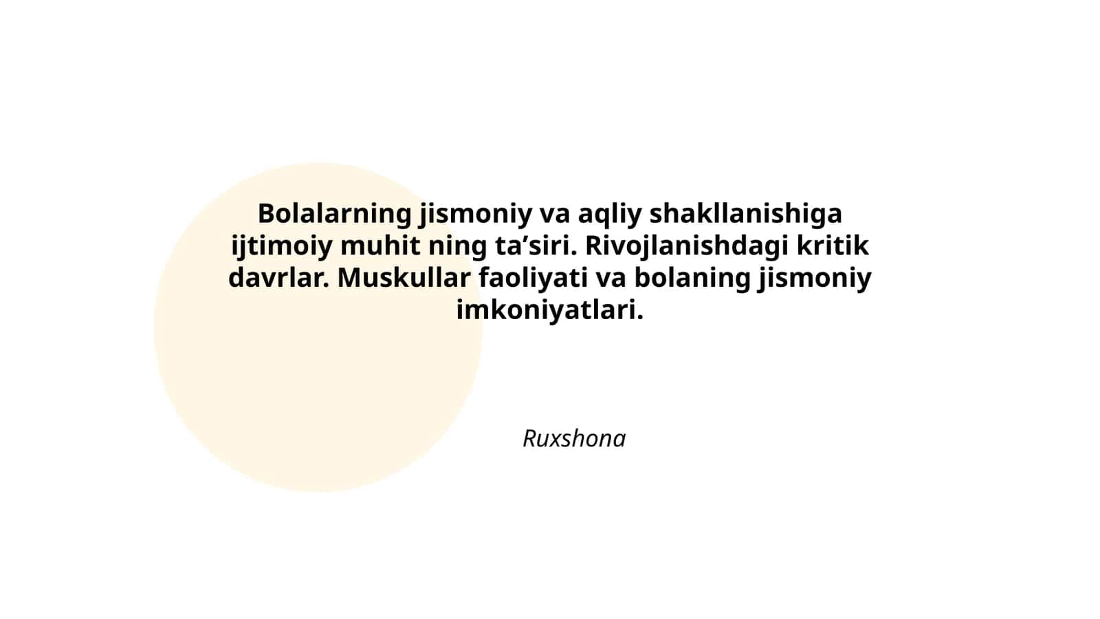 Ruxshona