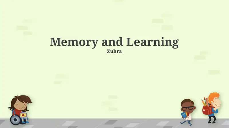 Memory and Learning